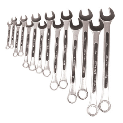 K Tool International 14 Pc SAE Wrench Set Raised Panel (KTI-41014)