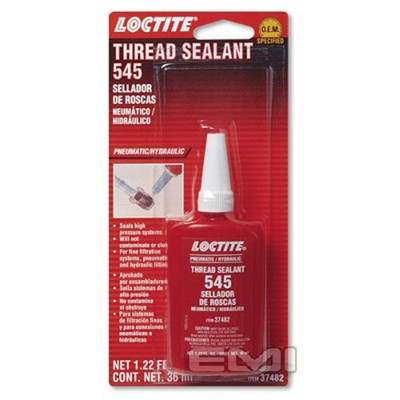 Loctite 36 ml Pneumatic/Hydraulic Thread Sealant 545 (37482)