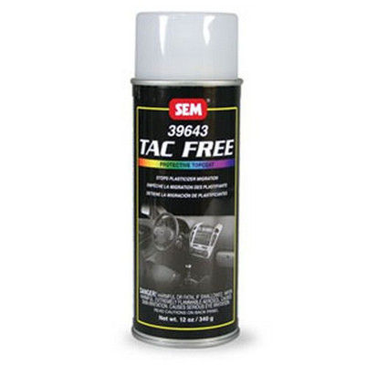 SEM Paints Tac Free, Clear, 16oz Aerosol (39643)