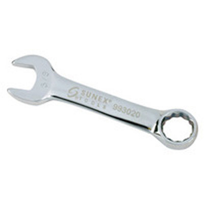 Sunex 5/8" Fully Polished Stubby Combination Wrench (993020)