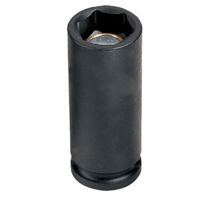 Grey Pneumatic 1/2" Drive x 21mm Magnetic Deep Socket (2021MDG)