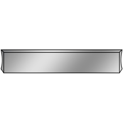 BESTfit Chrome 18 Inch Raptor X8 Bumper, 7 Gauge W/ Squared Ends & Mounting Plates For Kenworth W990