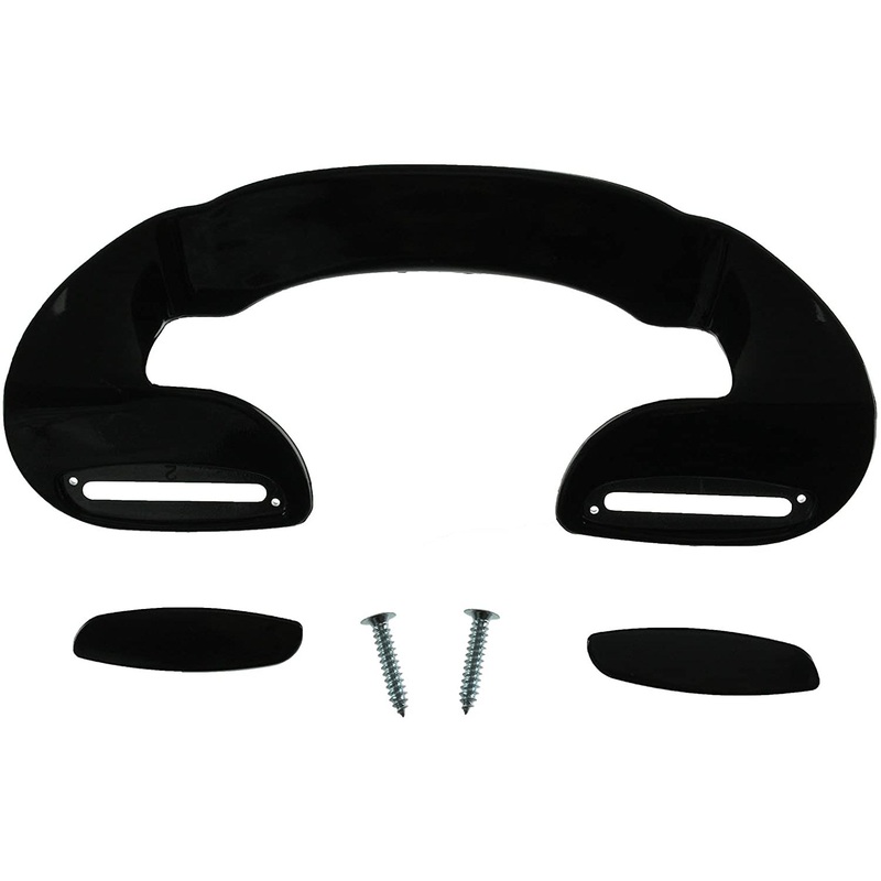 Adjustable Ergonomic Door Handle for CDA Fridge Freezer (190mm, Black)