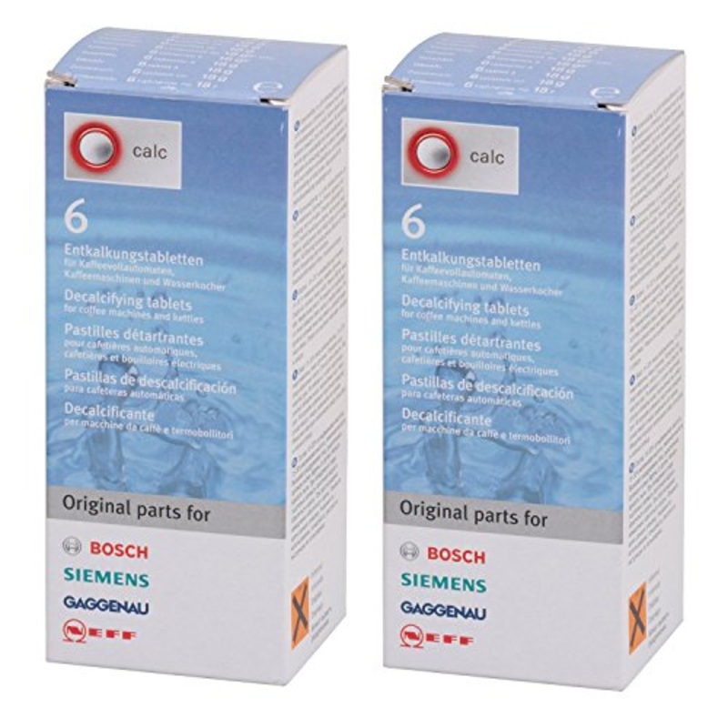 Genuine BOSCH Descaler Tablets for Morphy Richards Coffee Machine (12 Tablets)
