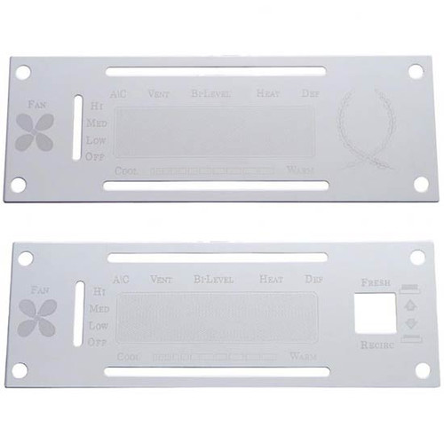 Kenworth Stainless Steel Control Plate