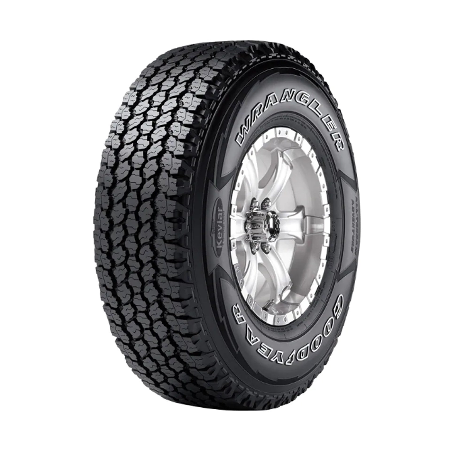 265/75R16 10PR 123R Goodyear WRANGLER A/T ADVENTURE WITH KEVLAR
