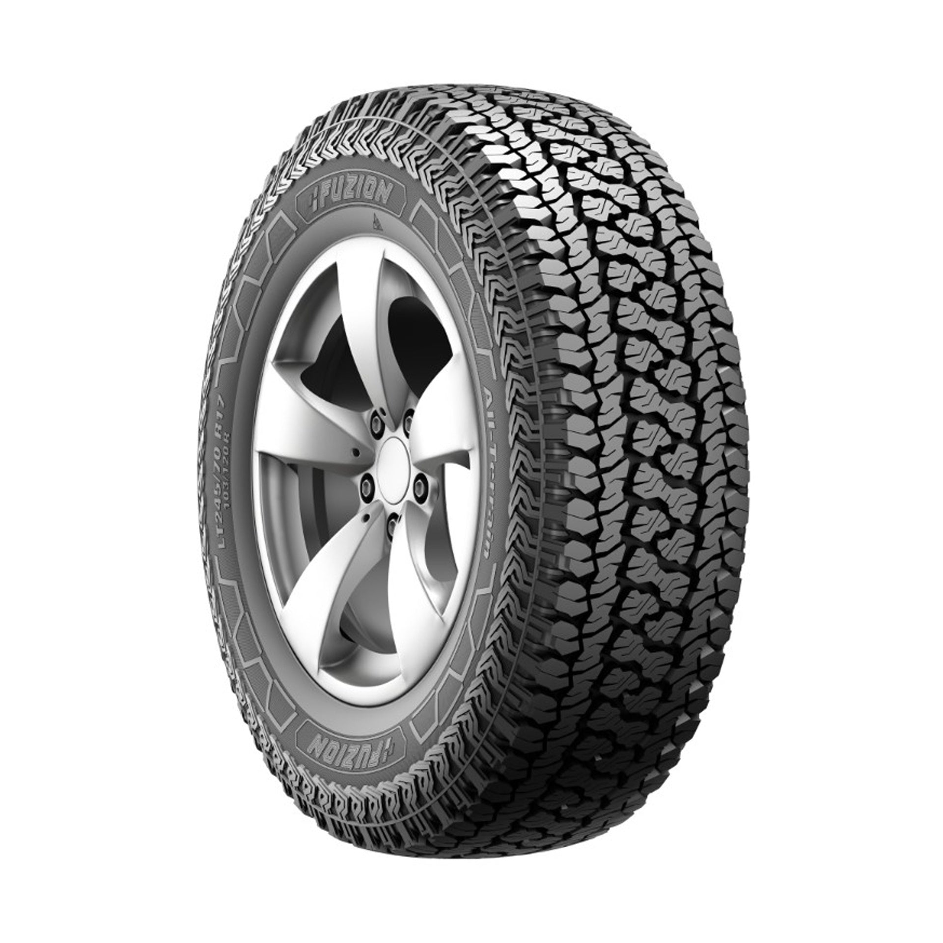 285/70R17 10PR 121S Fuzion A/T