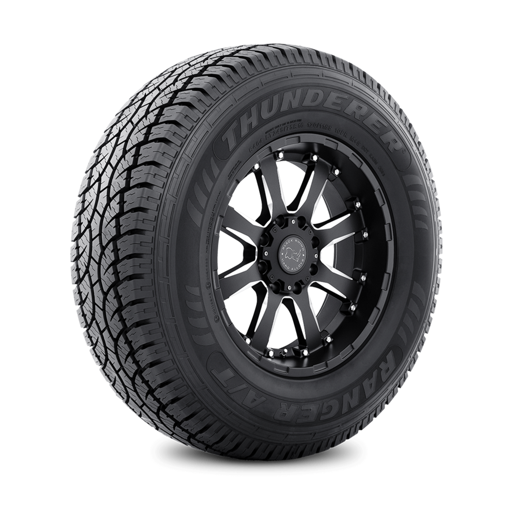 35x12.50R17 LT 10PR 121S Thunderer RANGER A/T R404