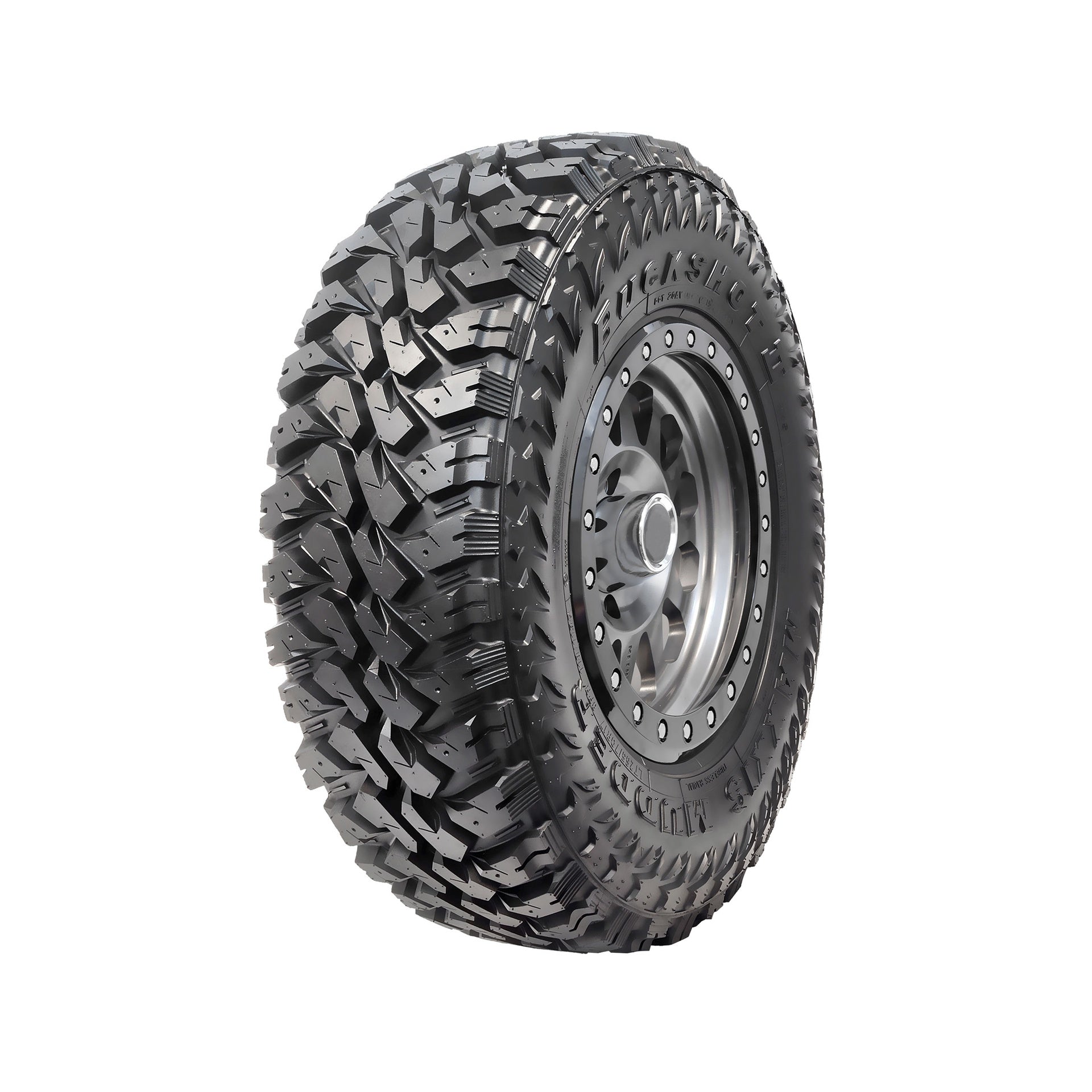 35x12.50R22 LT 10PR 117Q Maxxis BUCKSHOT MUDDER II MT-764