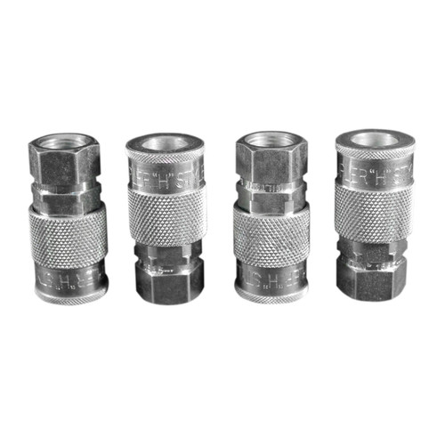Milton S-1835-4 3/8" Female Body H-Style - 4 Pack