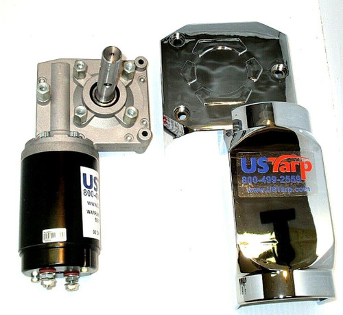 US Tarp 13655 Tarp Motor 50:1 Slim Motor