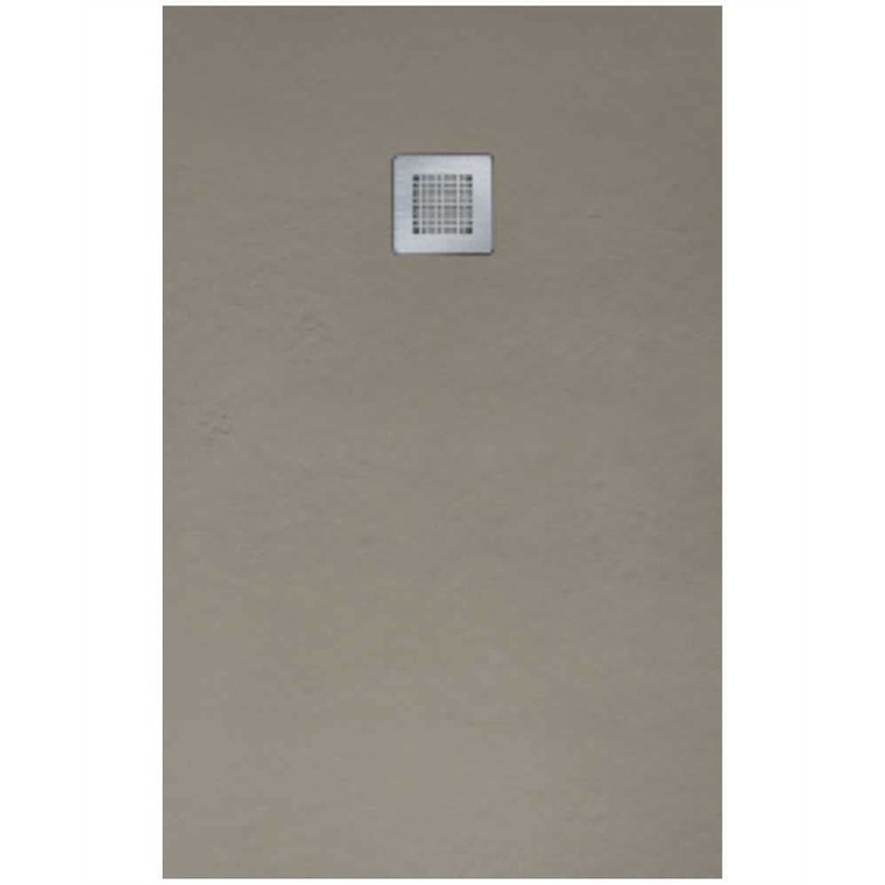 Sonas Slate Taupe 1600X900Mm Rectangular Shower Tray & Waste | NSL1690TP