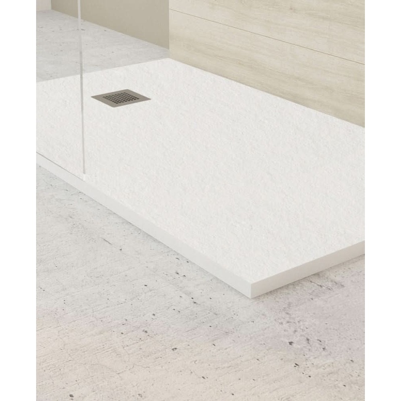 Sonas Slate White 1800X800Mm Rectangular Shower Tray & Waste | NSL1880WH