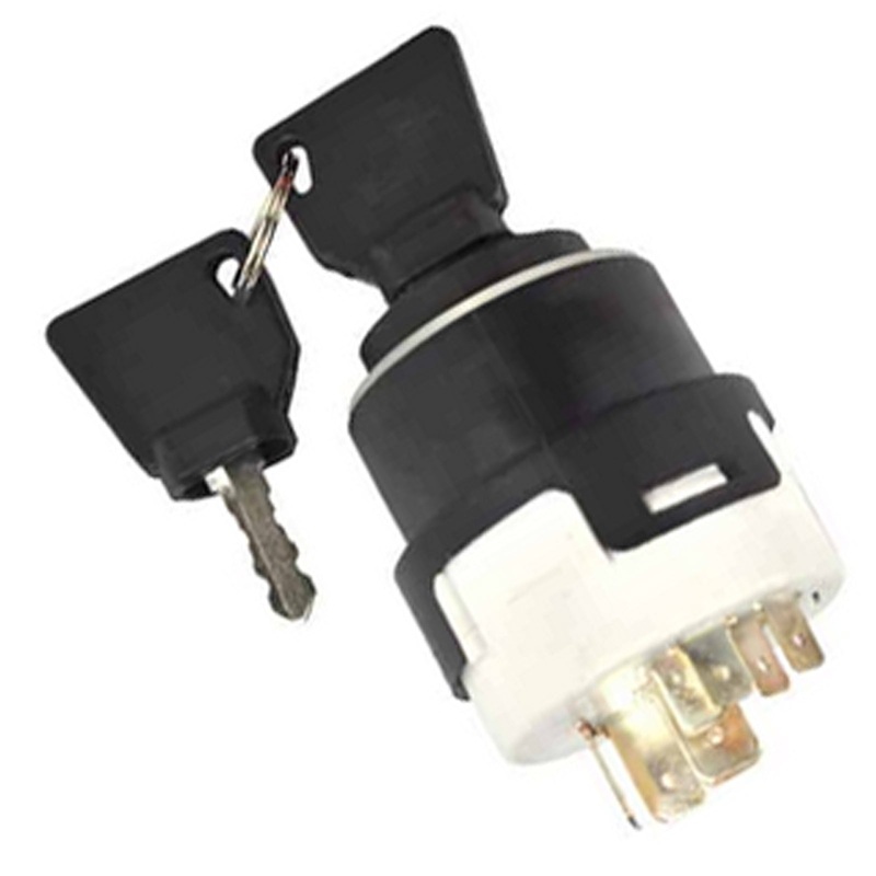 Starter Ignition Switch for JCB Dump Truck Tracked Wheeled Excavator Loader + Keys