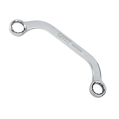 Sunex 17mm x 19mm Fully Polished Half Moon Double Box Wrench (993504M)
