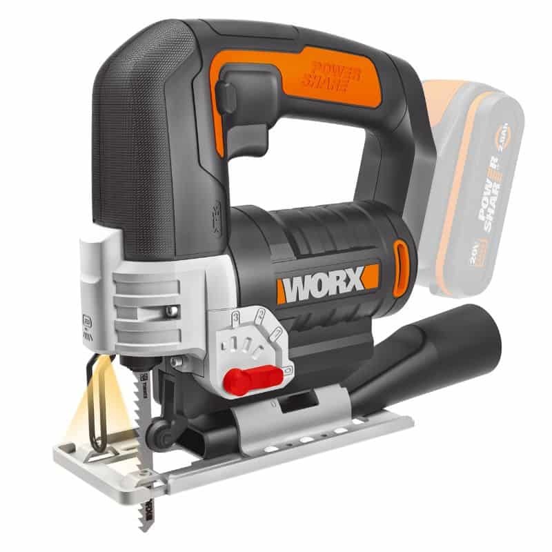 Worx Cordless Jigsaw | Tool Only | 20v | WX543.9